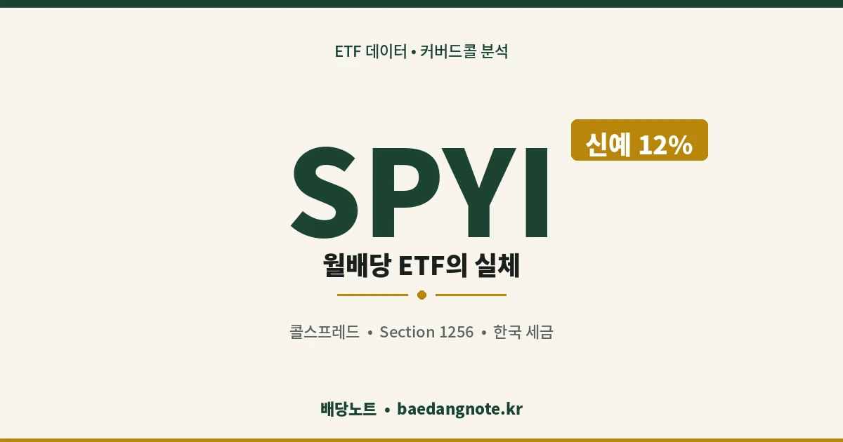 SPYI 분석
